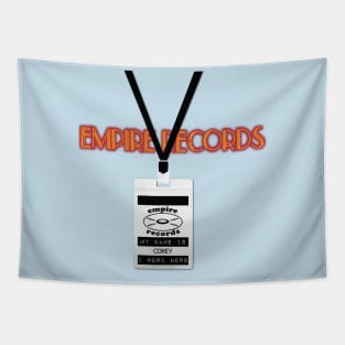 Empire Records Employee Badge - Corey Tapestry