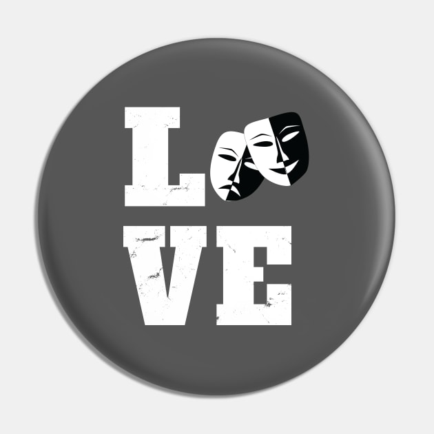 Drama - I Love Drama Pin by Kudostees