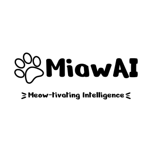 MiawAI, Meow-tivating Intelligence T-Shirt