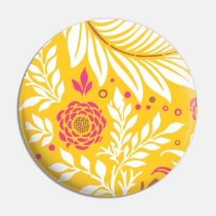 Floral Design 10 Pin