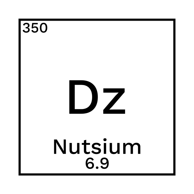 Deez nuts chemical periodic element science joke design by Captain-Jackson