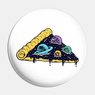 Pizza in space Pin