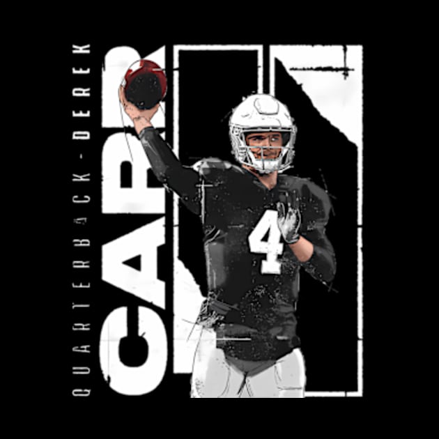 Derek Carr Las Vegas Stretch by caravalo