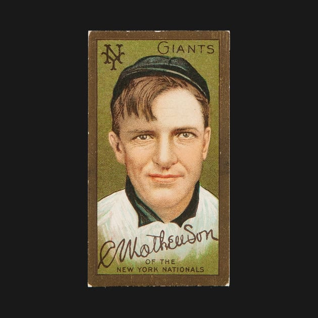 Christy Mathewson 1911 Gold Border T205 by BlackBoxHobby