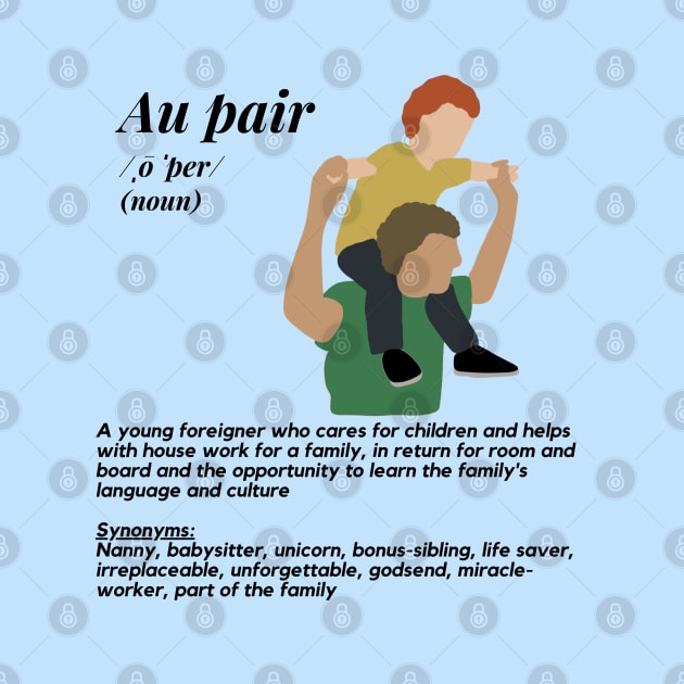 Au pair definitions- blue male by Wiferoni & cheese