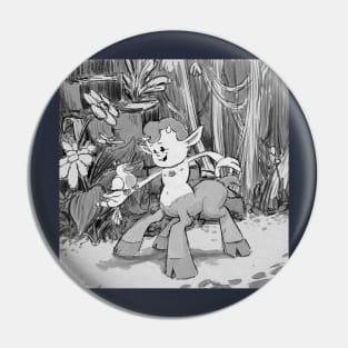 centaur boy and bird friend Pin