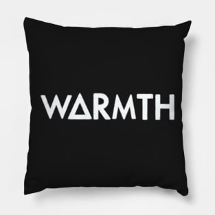 warmth (white) Pillow