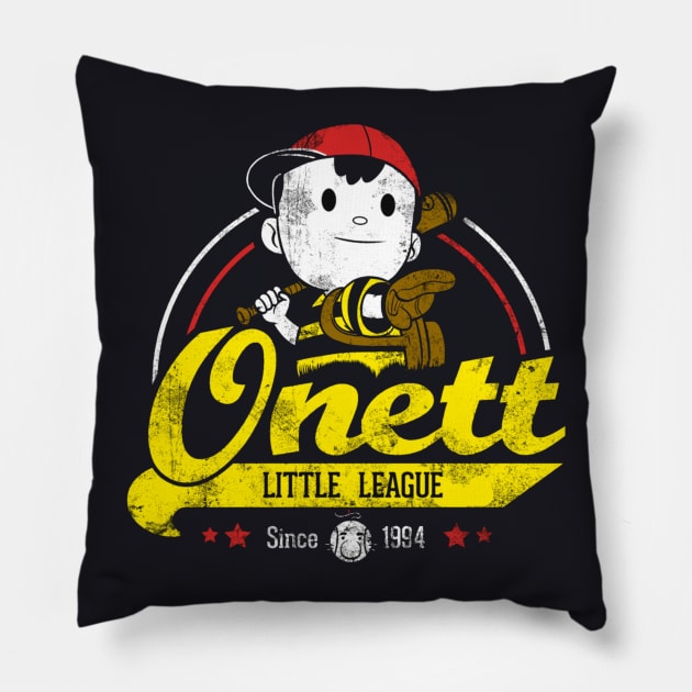 Onett Little League Pillow by Lindomar