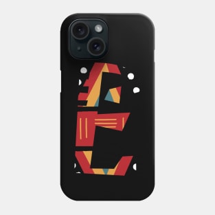 E African Albhabet Phone Case