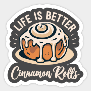 5073544 Cinnamon Rolls Not Gender Roles Stickers for Sale