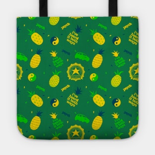 Psych pattern Tote