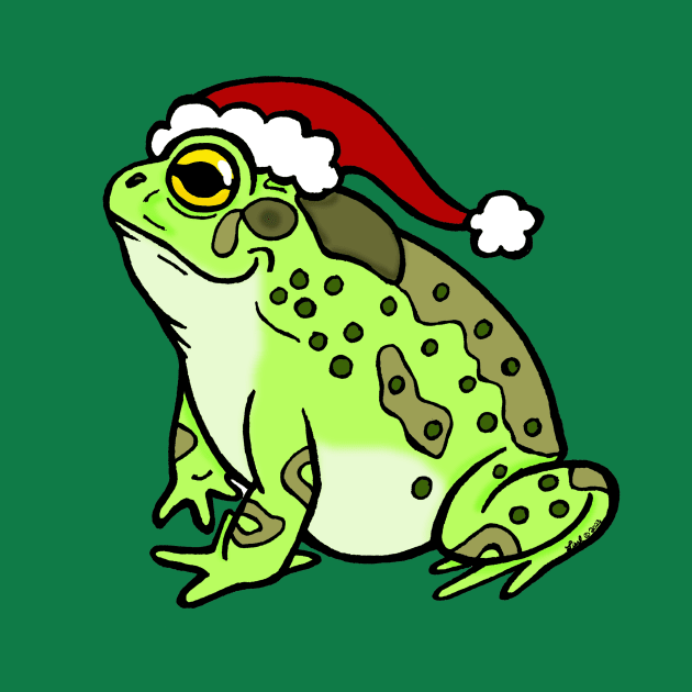 Christmas Toad by HonuHoney