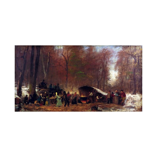 Eastman Johnson A Different Sugaring Off by pdpress