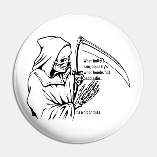 dark grim reaper evil vintage death horror quote Pin