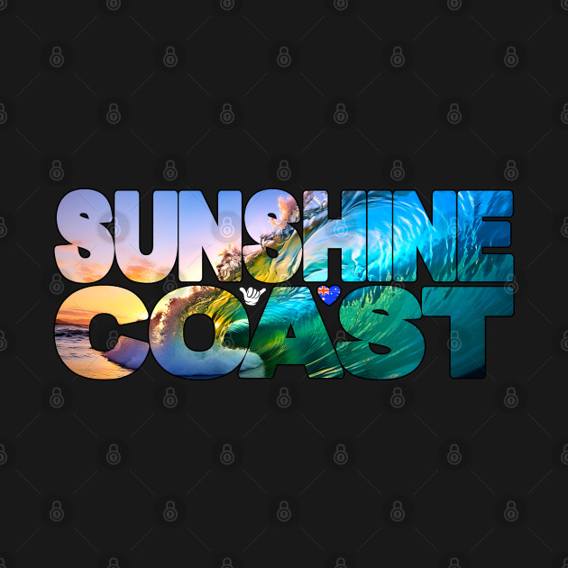 SUNSHINE COAST - Inside Wave Australia by TouristMerch