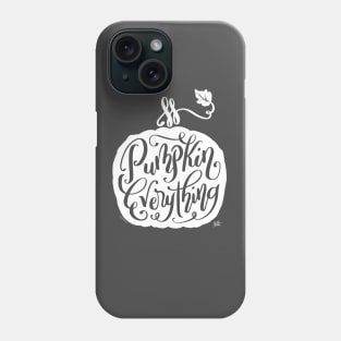 Pumpkin Everything Pretty White Ghost Pumpkin Graphic Phone Case