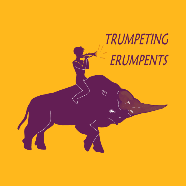 Trumpeting Erumpents T-Shirt by Rolson