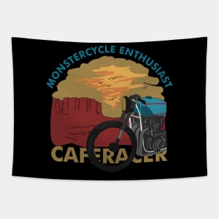 Adventure caferacer Tapestry