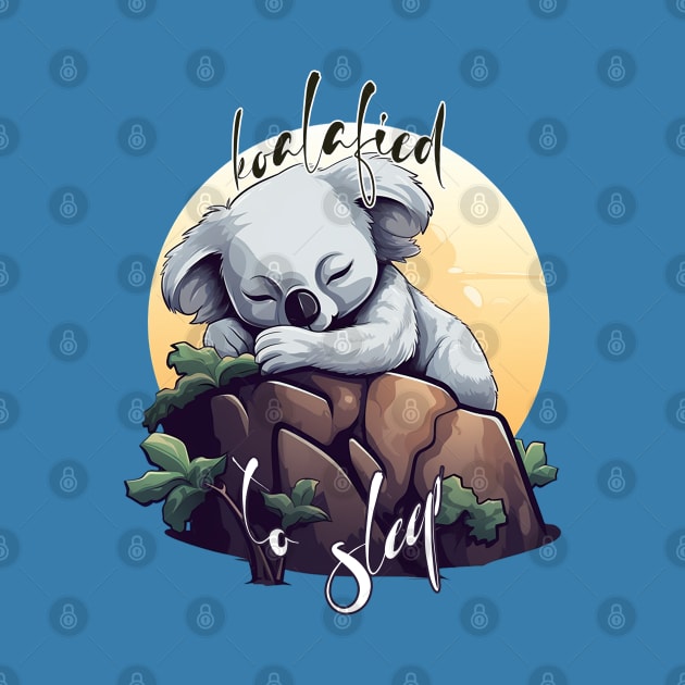 Koalafied to Sleep by nonbeenarydesigns