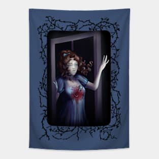 Halloween 2020 Ghost Becca Hazy Vespiary Tapestry