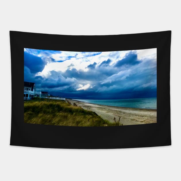 Stormy CapeCod Tapestry by Dillyzip1202