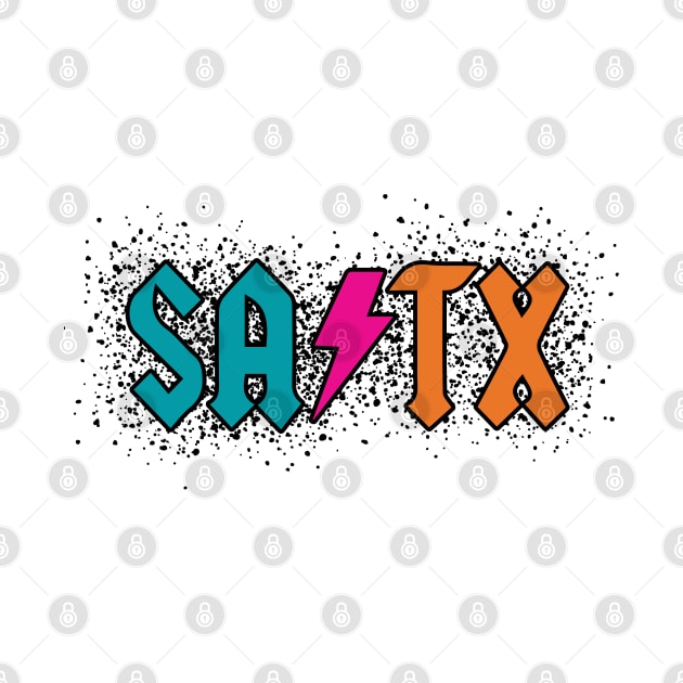 SATX Retro Rocker Style by TheCraftyDrunkCo