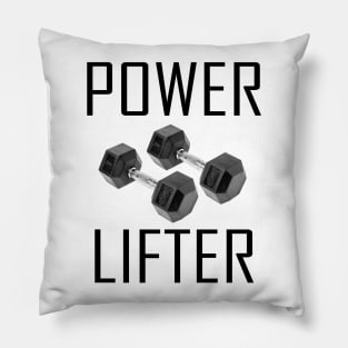 Power lifter dumbbells Pillow