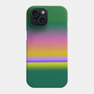 green pink yellow texture art Phone Case