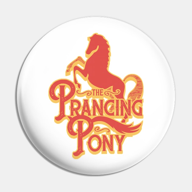 The Prancing Pony Pin by Daribo