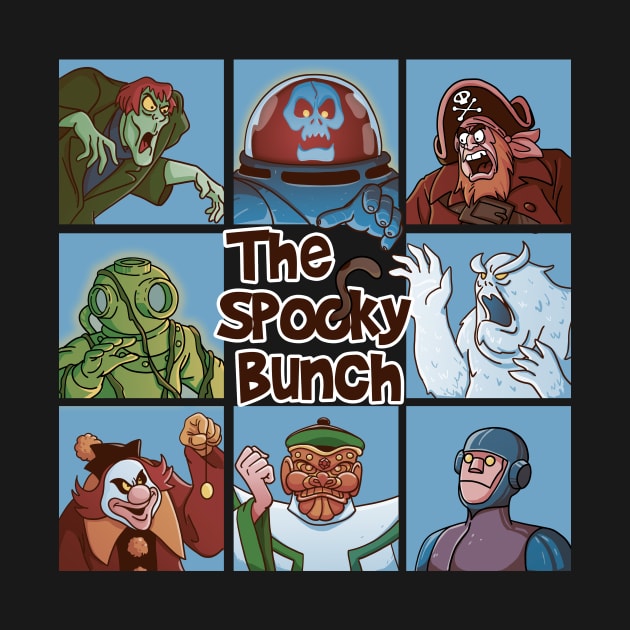 THE SPOOKY BUNCH by Skullpy