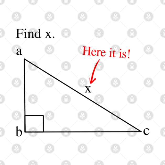 Find x. Here it is! by ColaMelon