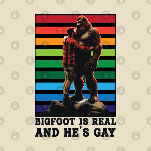 Bigfoot Is Real And He's Gay by Trendsdk