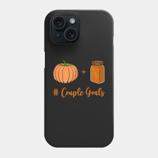 Pumpkin Plus Spice Bottle - Couple Goals for Fall Season Phone Case