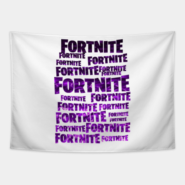 purple fortnite Fortnite Battle Royale Tapestry TeePublic