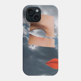 Girl in The Sky Phone Case