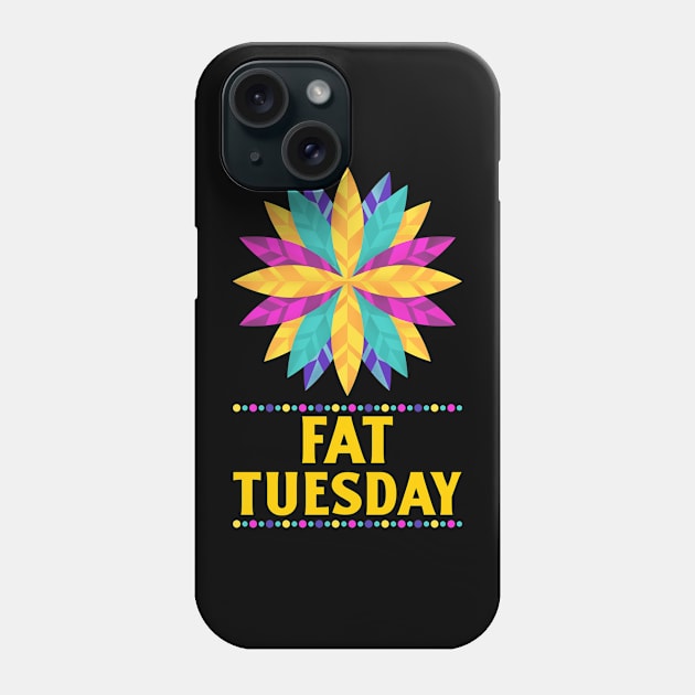 Fat Tuesday Phone Case by Today is National What Day