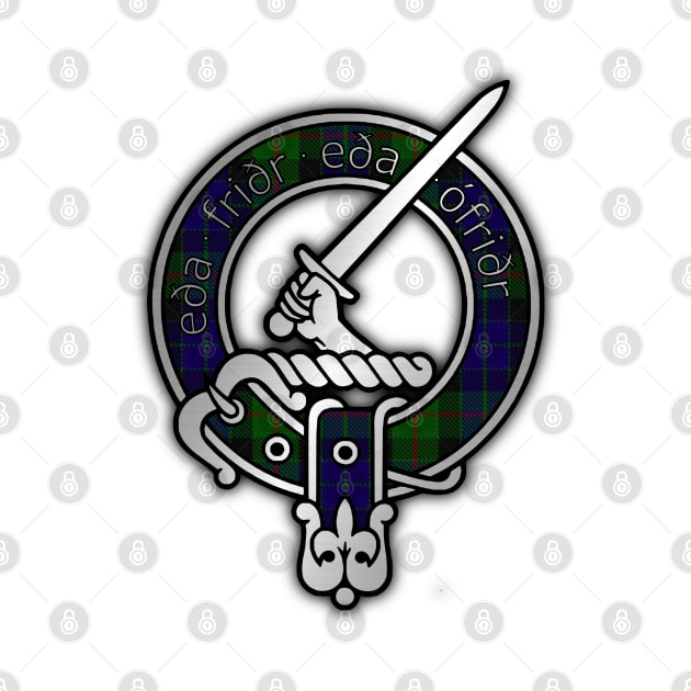 Clan Gunn Tartan Crest - Old Norse by Taylor'd Designs