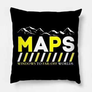 Geography Pillow