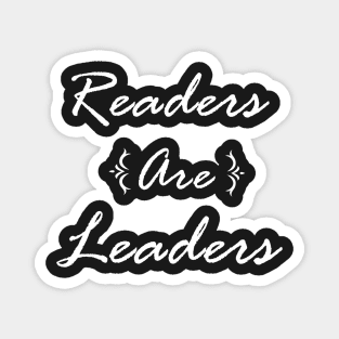 Readers are leaders Magnet