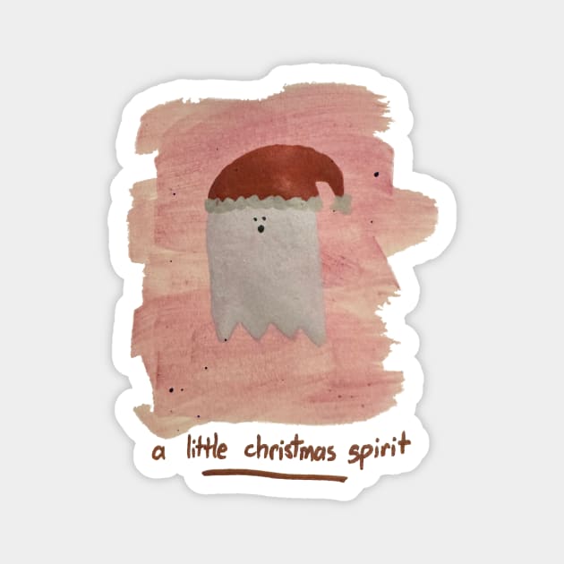 a lil christmas spirit Magnet by Aymzie94