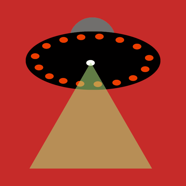 minimalist spaceship by gustavoscameli