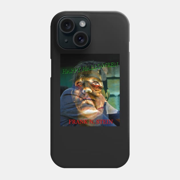 Happy Halloween Frank N. Stein Phone Case by dltphoto