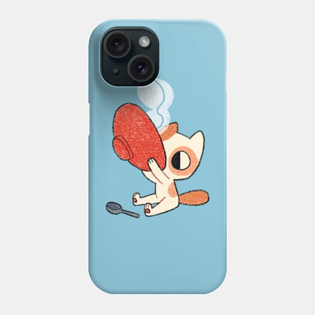 Soup Cat Phone Case by Studio Zimba