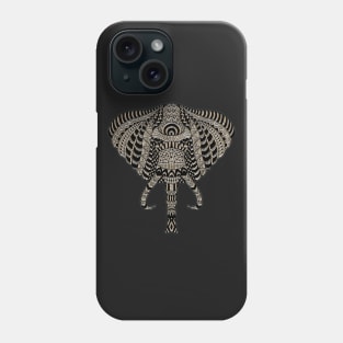 Elephant zentangle Phone Case