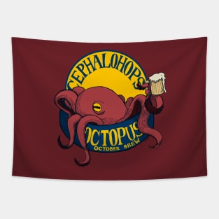 Octopus October Brew Tapestry