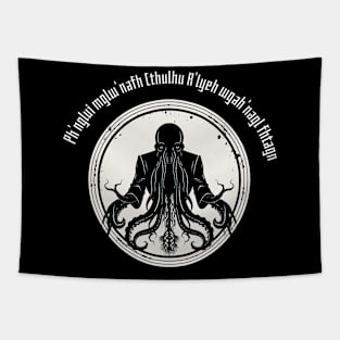 Ph'nglui mglw'nafh Cthulhu R'lyeh wgah'nagl fhtagn Tapestry