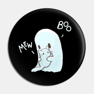 Boo! Mew! Pin