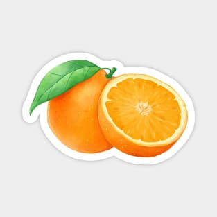 Orange Fruit Magnet