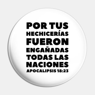 Revelation 18-23 By Your Sorceries Spanish Pin