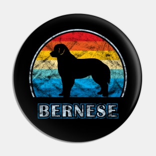 Bernese Mountain Dog Vintage Design Pin